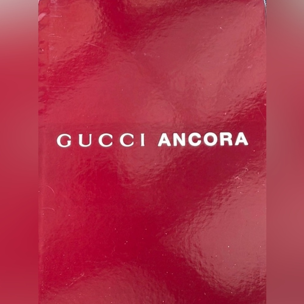 Gucci Ancora Limited Edition Notebook (Burgundy)
